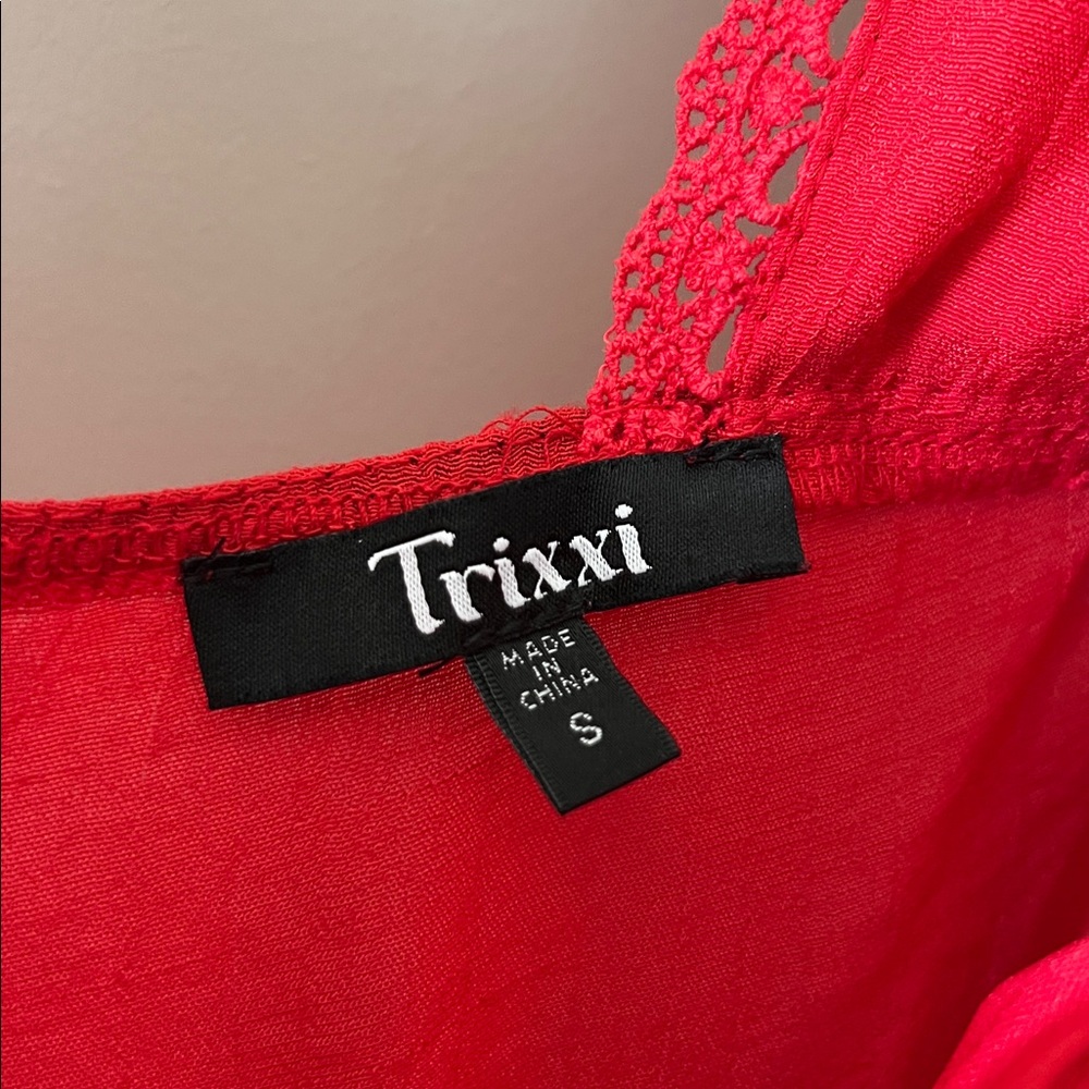 Red romper - Picture 2 of 4